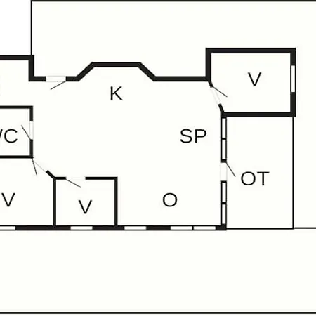 8 Person In Fr Rup 別荘 Frørup